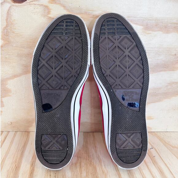 Converse All Star - Chuck Taylor Ox Low - Sneakers - Red - Men's - 12 - M9696 - Picture 8 of 9